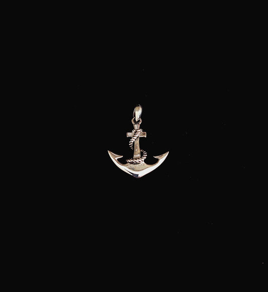 Pendant Anchor With Rope 2.7 X 2.8cm