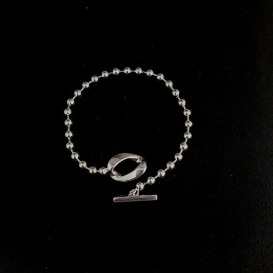 Bracelet Chain Ball 4mm x 16-17cm