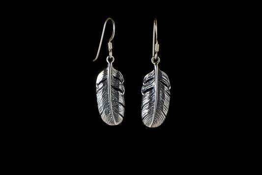 Earring Indian Feather 2.5cm