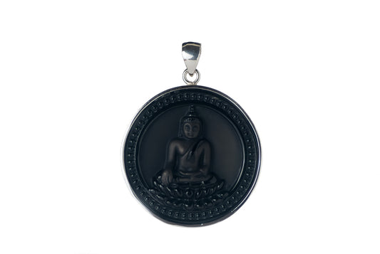 Pendant Budha Sitting Onix 3.5cm