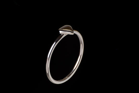 Small Ring Triangle Joi 6mm - Bambu Silver Jewellry