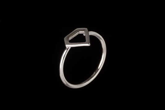 Small Ring Triangle - Bambu Silver Jewellry