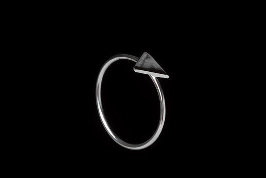Small Ring Triangle Joi 6-7mm - Bambu Silver Jewellry