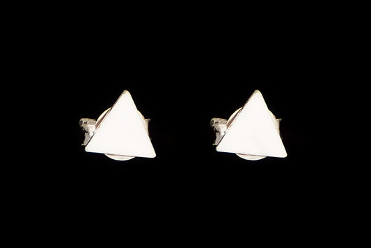 Earring Stud Triangle Extra Small 5mm - Bambu Silver Jewellry