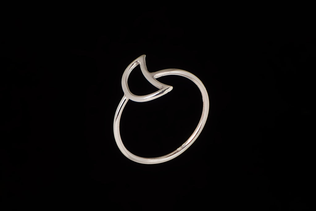 Small Ring Moon Half Plain