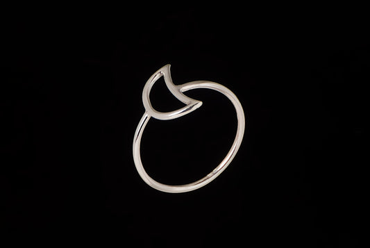 Small Ring Moon Half Plain