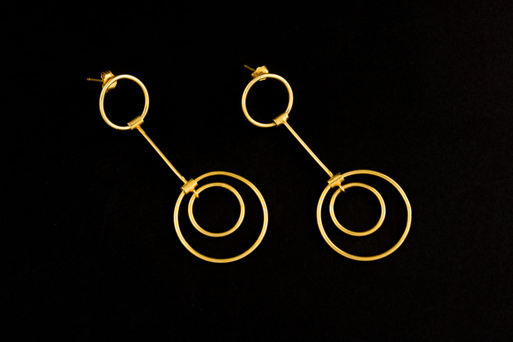 Earring Long Round 19