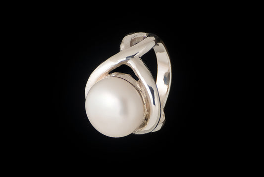 Ring Pearl Infinity