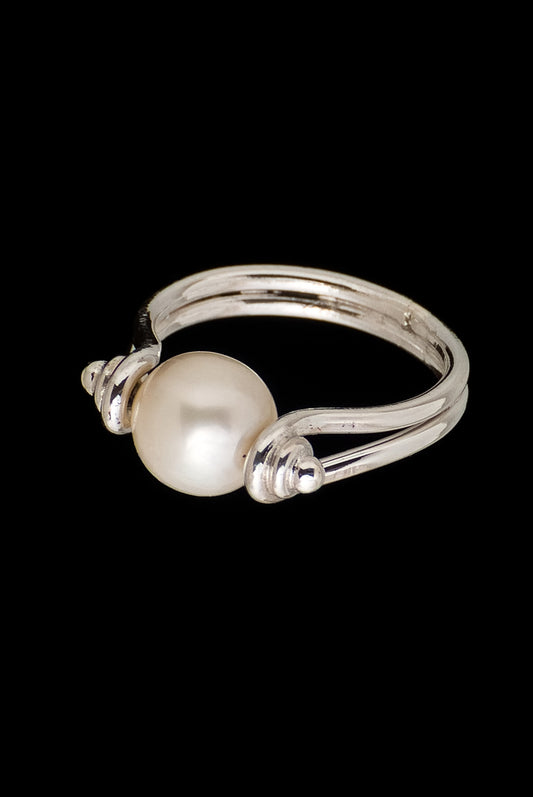 Ring Pearl Twister Double Bent