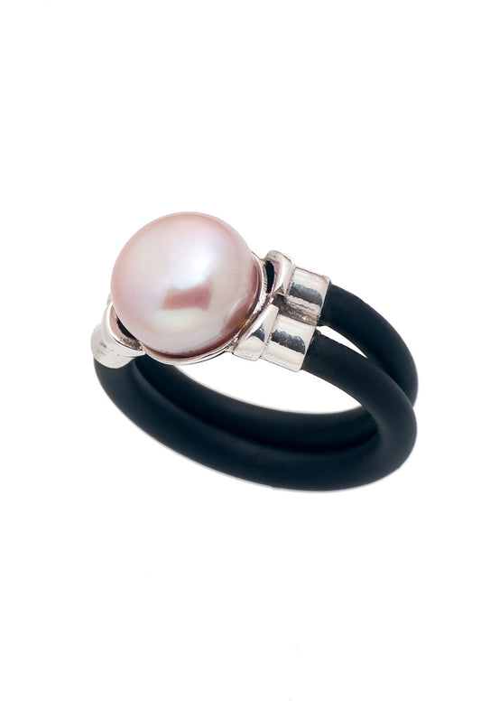 Ring Pearl Double Rubber