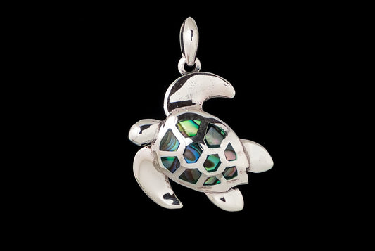 Pendant Turtle With Abalony 2cm