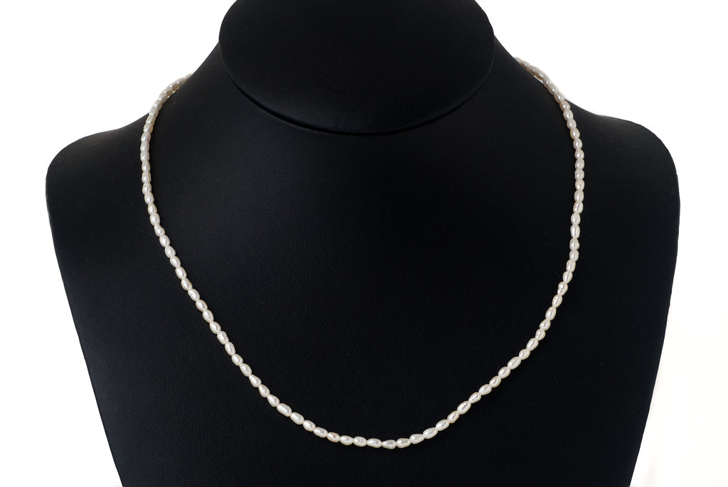 Necklace Pearl Oval