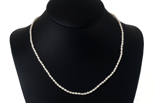 Necklace Pearl Oval