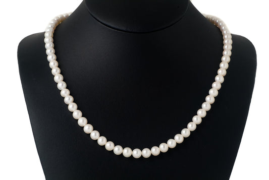 Necklace Pearl Round 7-8mm