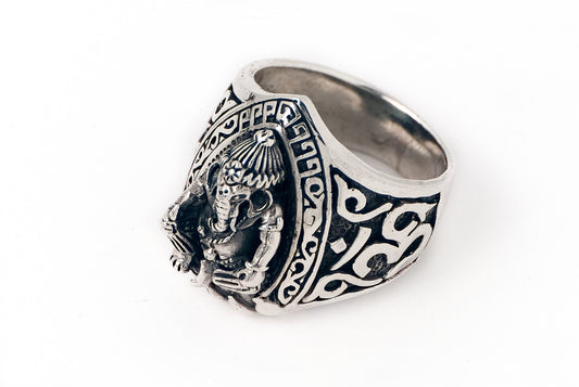 Ring Ganesha Grand - Bambu Silver Jewellry