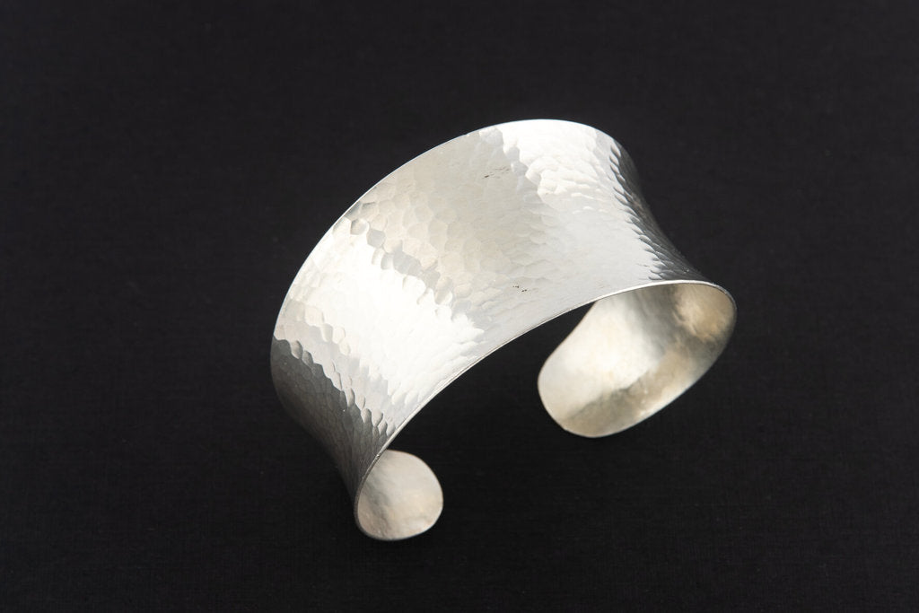 Cuff Hammer Plain - Bambu Silver Jewellry