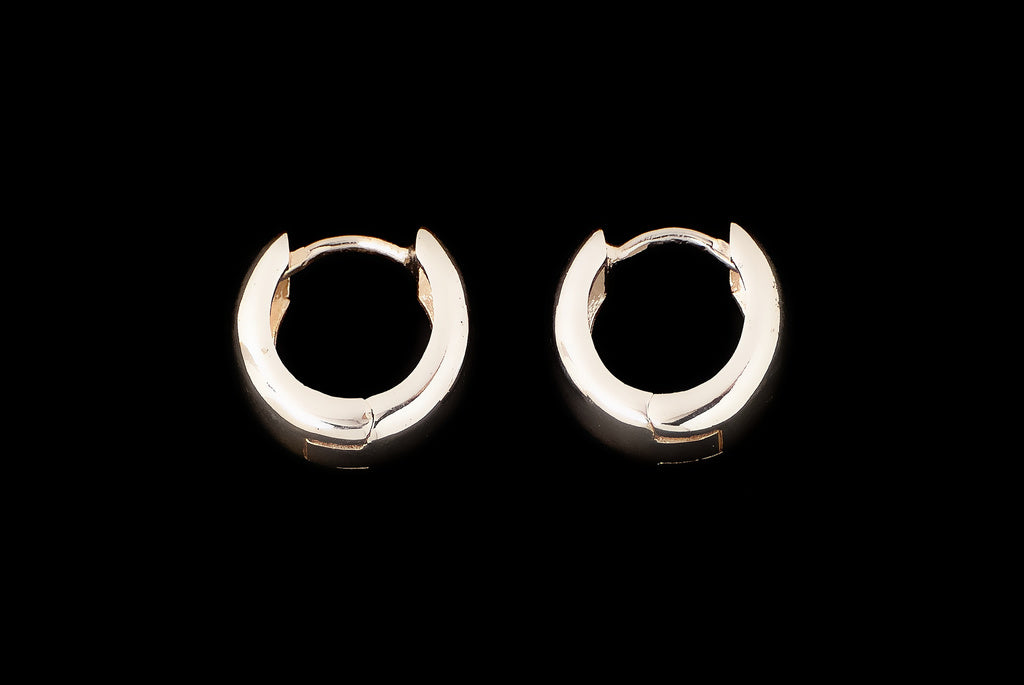 Earring Aro Open Oval 1.3-1.5cm