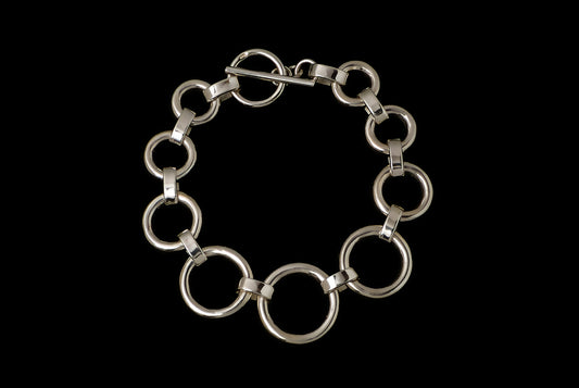 Bracelet Chain Pipe Round - Bambu Silver Jewellry