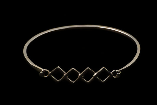 Bracelet Triangle Joy - Bambu Silver Jewellry