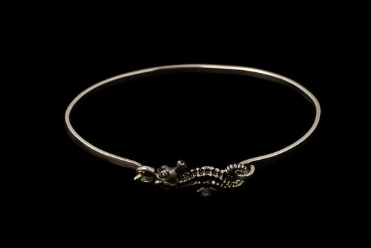 Bracelet Sea Horse Oxid 2.2mm - Bambu Silver Jewellry