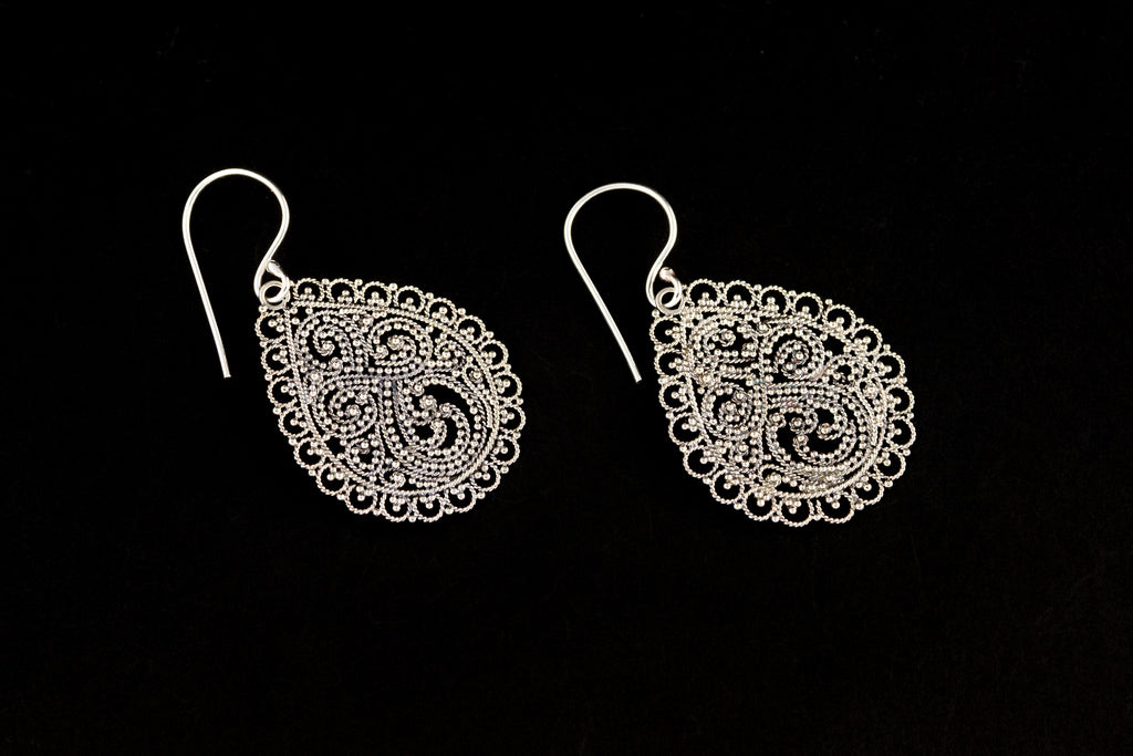 Earring Kawatan Bun Oval