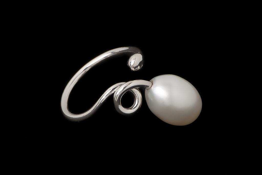 Ring Pearl Abstract Senka 9mm x 2cm