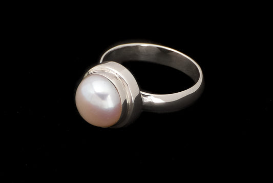 Ring Pearl Double Basel Small 9-10mm