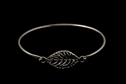 Bracelet Leaf - Bambu Silver Jewellry