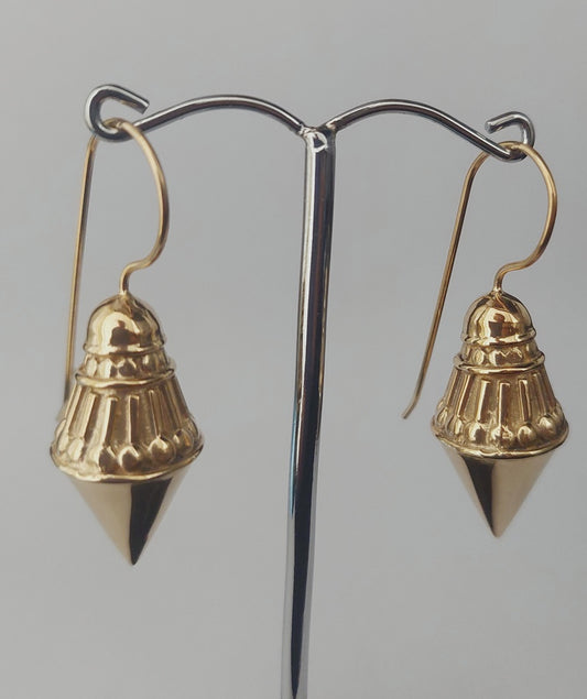 Earring Arma Cone With Long Hook
