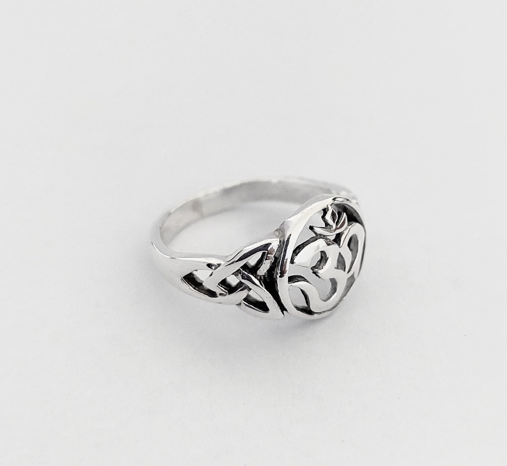 Ring Om India Small 1.2cm