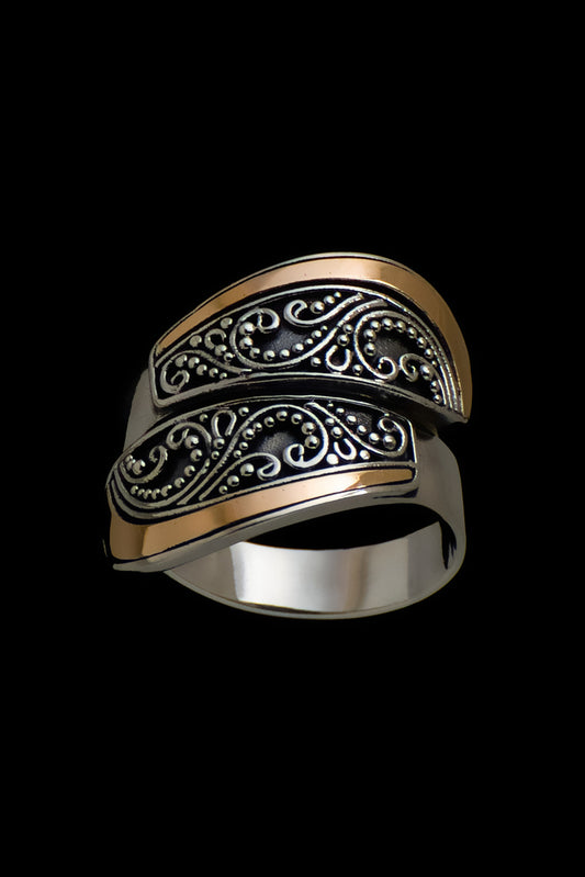 Ring Bali Décor Free size Gold