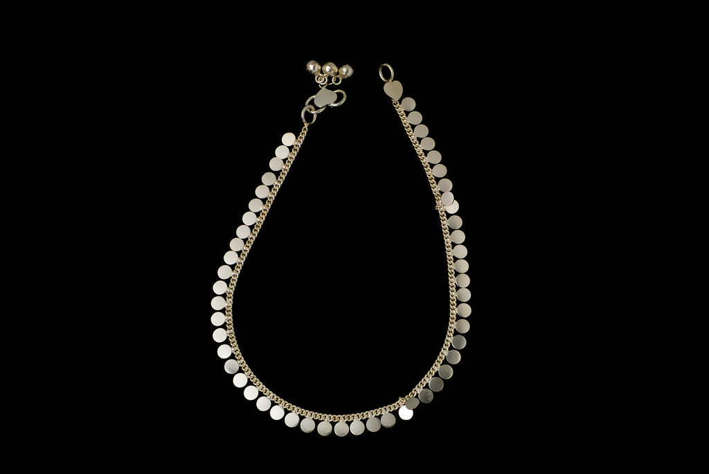 Angklet Rumbai Round - Bambu Silver Jewellry