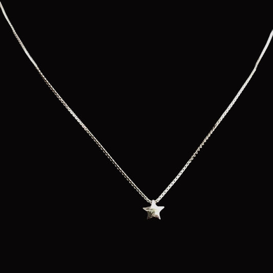Necklace Star Small With Chain 24