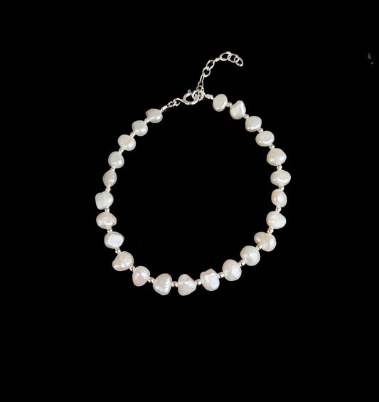 Bracelet Pearl Abstarct 4 X 6mm