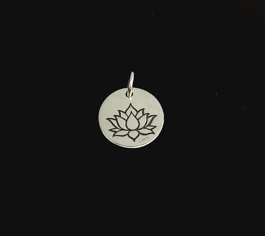 Pendant Lotus Wisdom 1.4cm