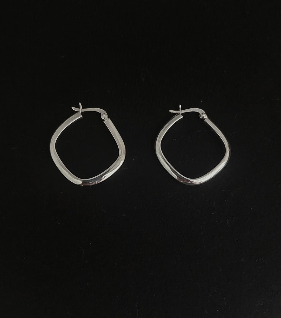 Earring Aro Rhombus 4 X 30mm