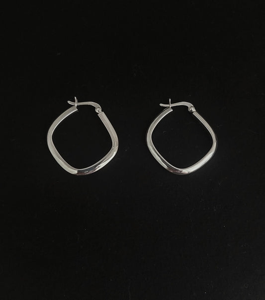 Earring Aro Rhombus 4 X 30mm