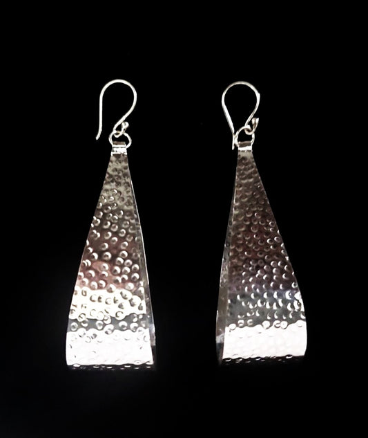 Earring Hammer Oval 25