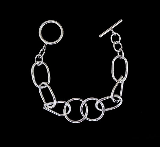 Bracelet Chain Pipe Round ,Oval 25