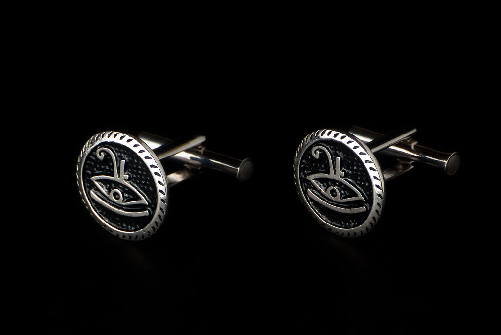 Cufflink Eye - Bambu Silver Jewellry