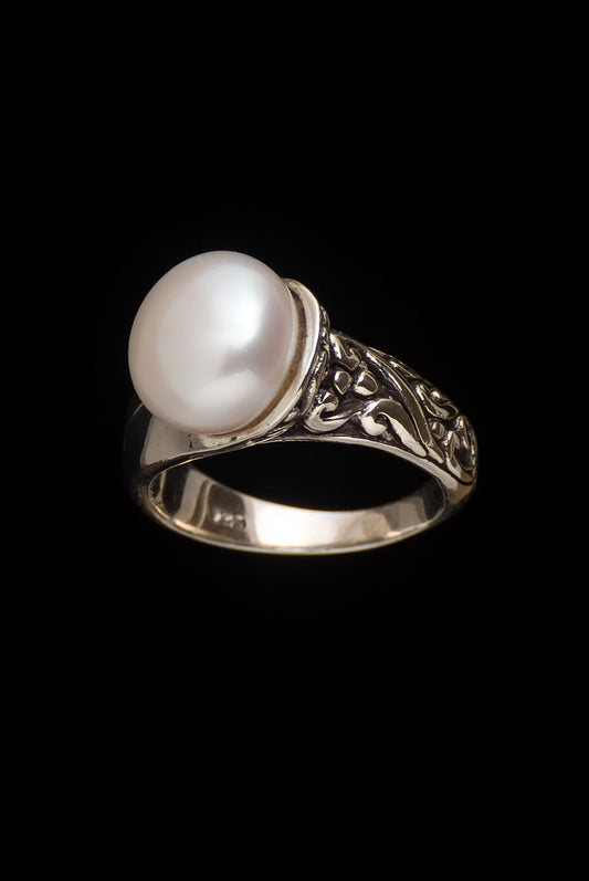 Ring Pearl Bro Décor