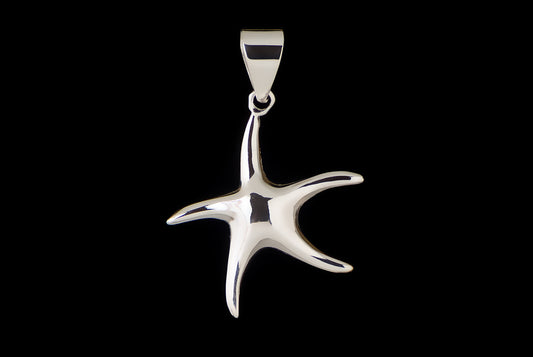 Pendant Sea Star Plain 2cm