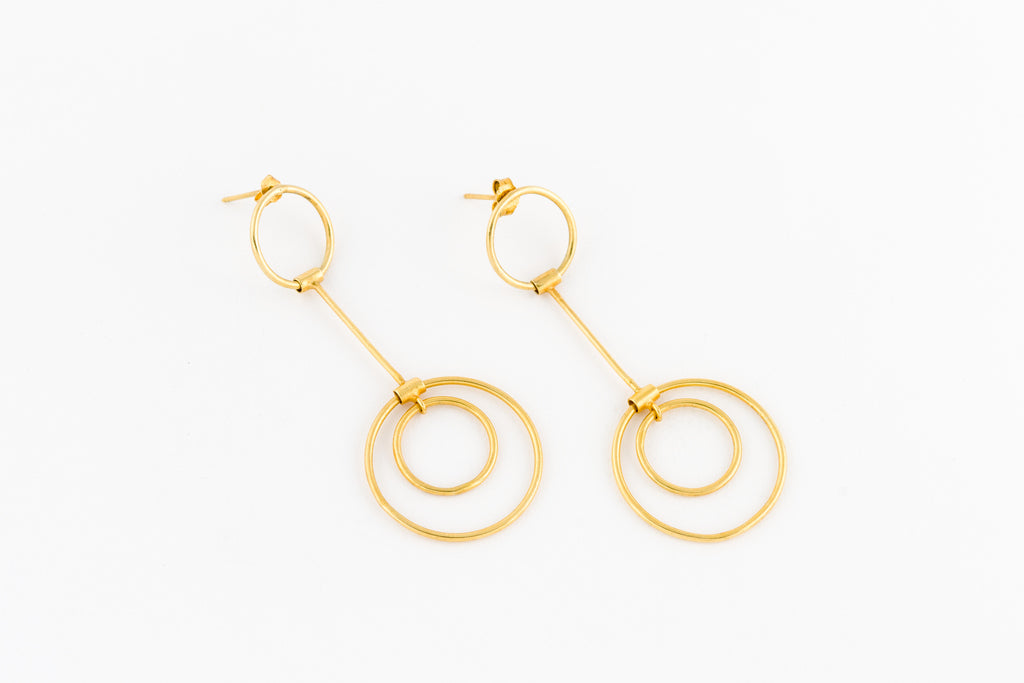 Earring Long Round  19