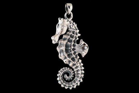Pendant Sea Horse Extra Large Oxid 6.2cm