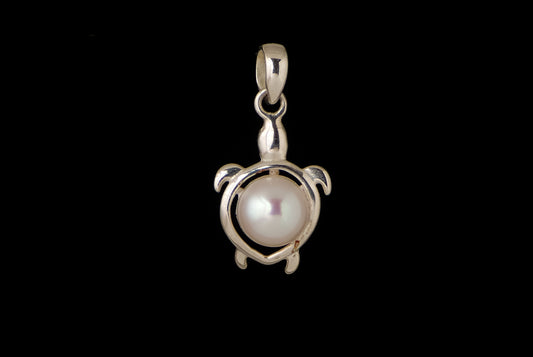 Pendant Pearl Turtle