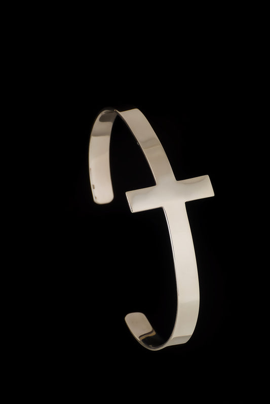 Cuff Cross Center Plain 6-7mm x 2.6mm