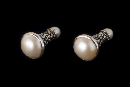 Earring Bali Double Stud