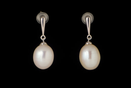 Earring Pearl Drop Stud 19 ,9mm