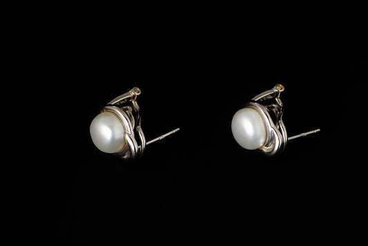 Earring Pearl Lock Kavin Small 7-8mm