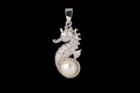 Pendant Pearl Sea Horse